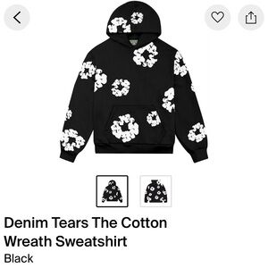 Denim Tears Cotton Wreath Hoodie